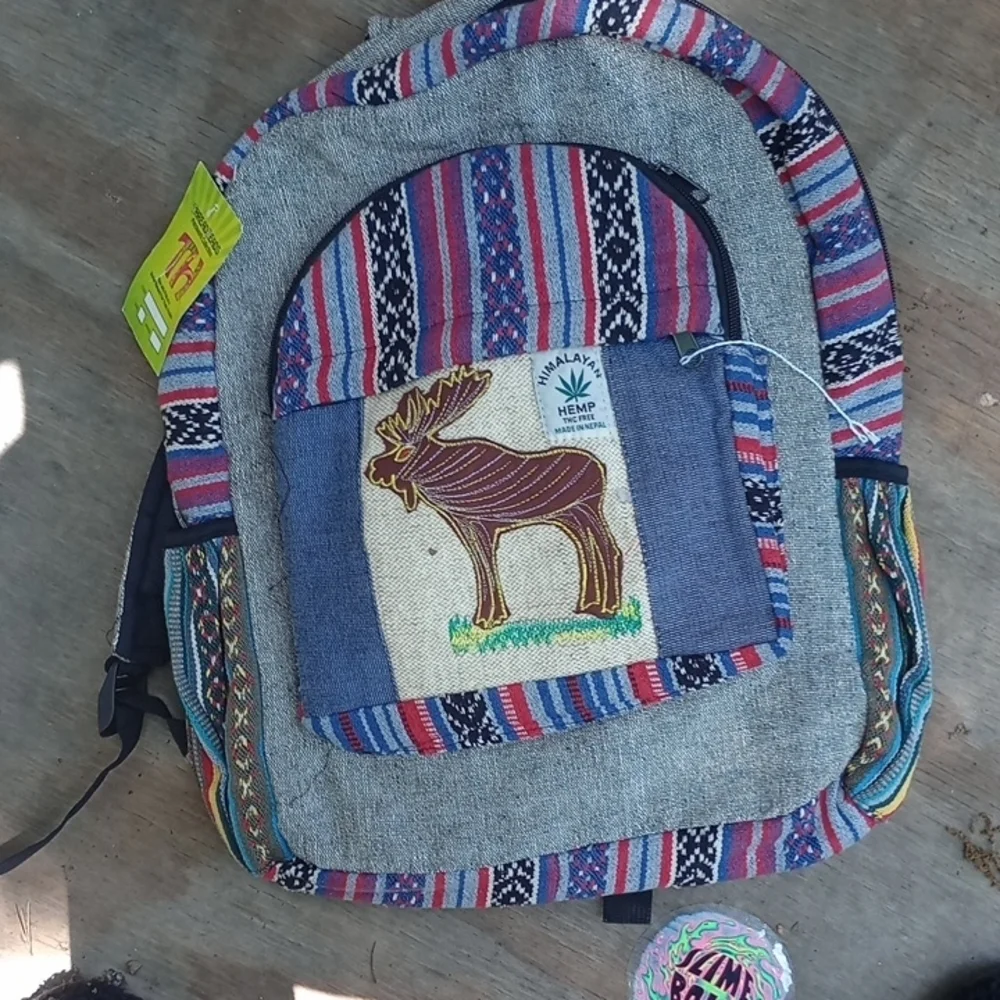 Multicolor Backpack - Picture 1 of 5